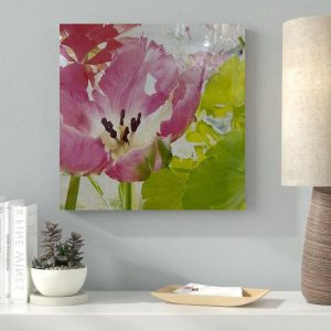 نقاشی آبرنگ گل لاله اثر مریم منصوری