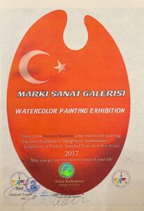 نمایشگاه ترکیه - استانبول مریم منصوری